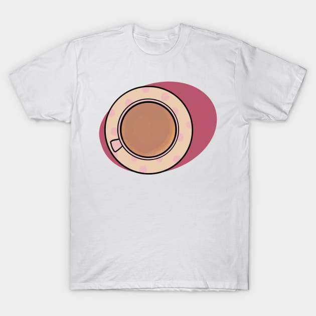 Coffee Cup / Cute Coffee Dates T-Shirt by nathalieaynie